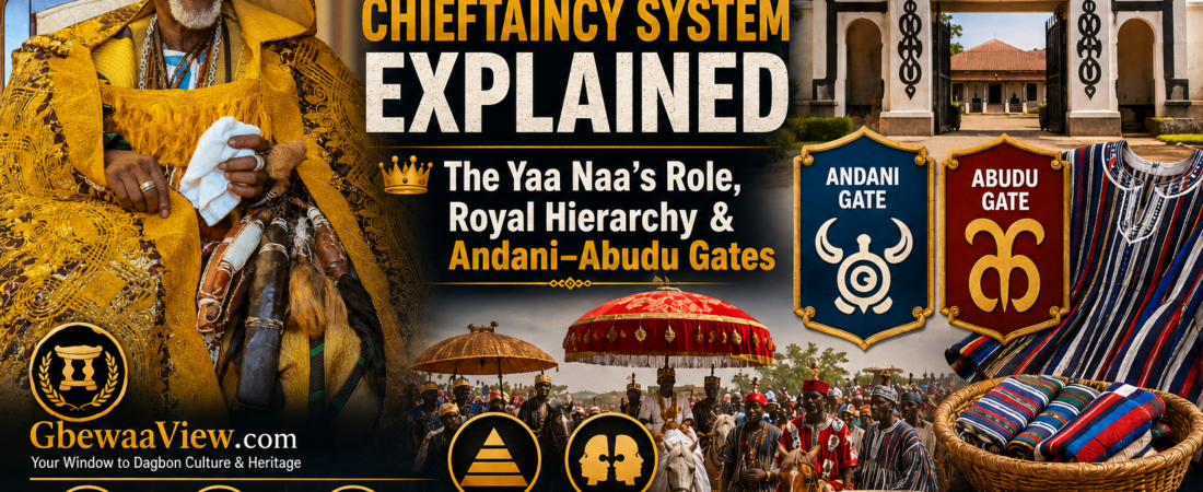 Dagbon Chieftaincy System Explained: The Yaa Naa’s Role, Royal Hierarchy & Abudu-Andani Gates